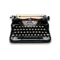 Typewriter Transparent PNG Image