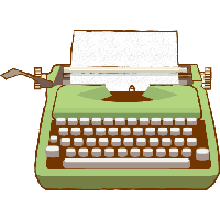 Typewriter PNG