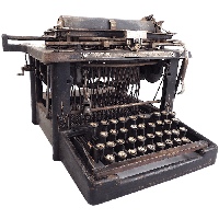 Typewriter PNG