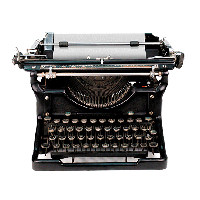 Typewriter PNG