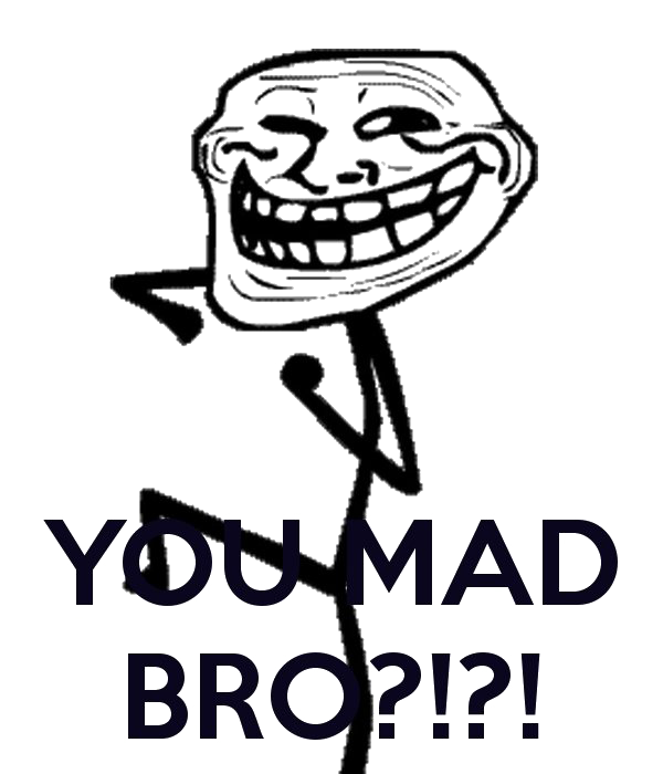 Bro U Mad Face Free Clipart HQ PNG Image