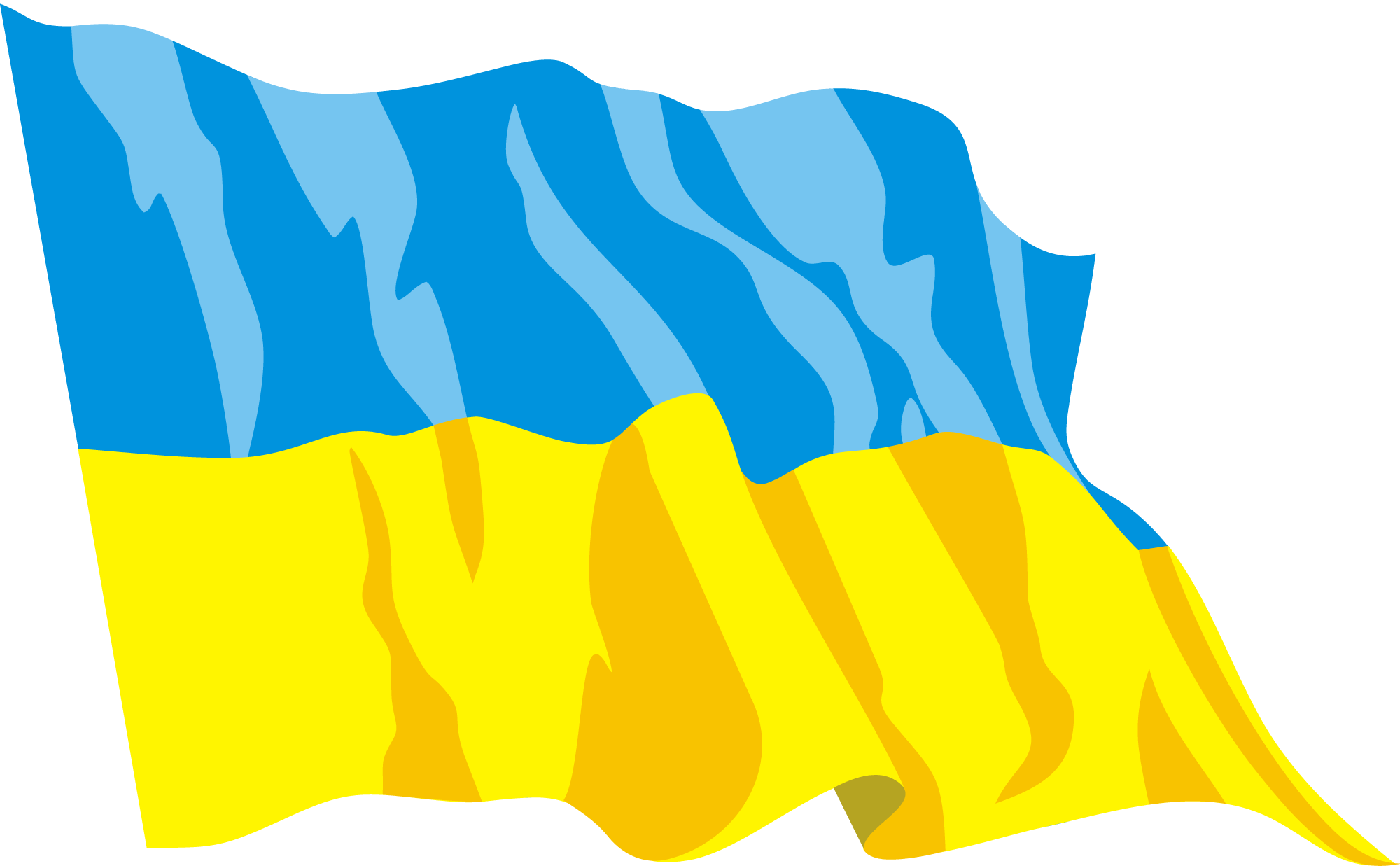 Ukraine Flag Png Pic PNG Image