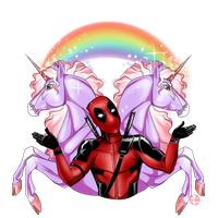 Download Pink Art Tshirt Deadpool Printed Free Photo Png Hq Png Image Freepngimg