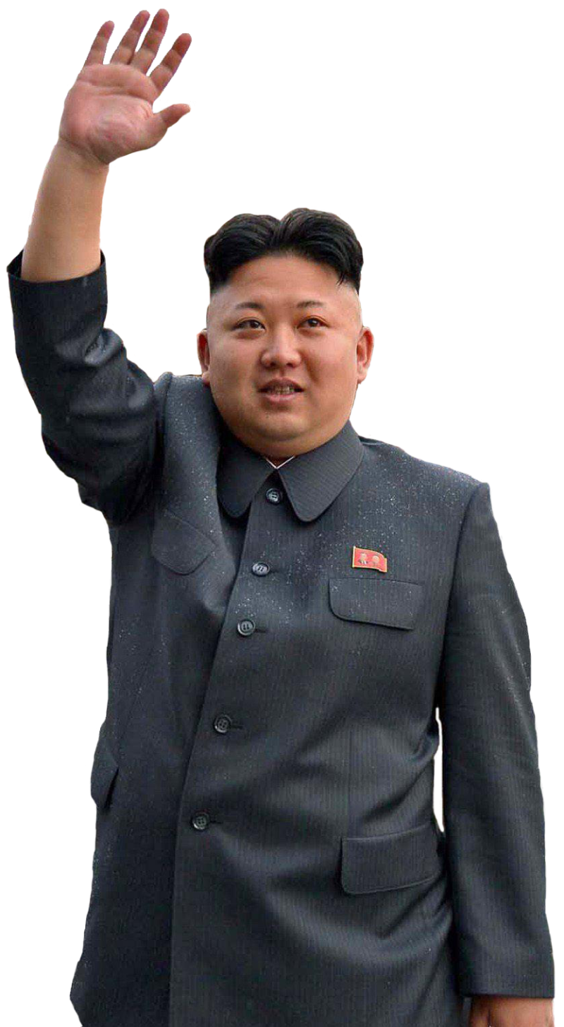 Standing Korea North Jongun States Person United PNG Image