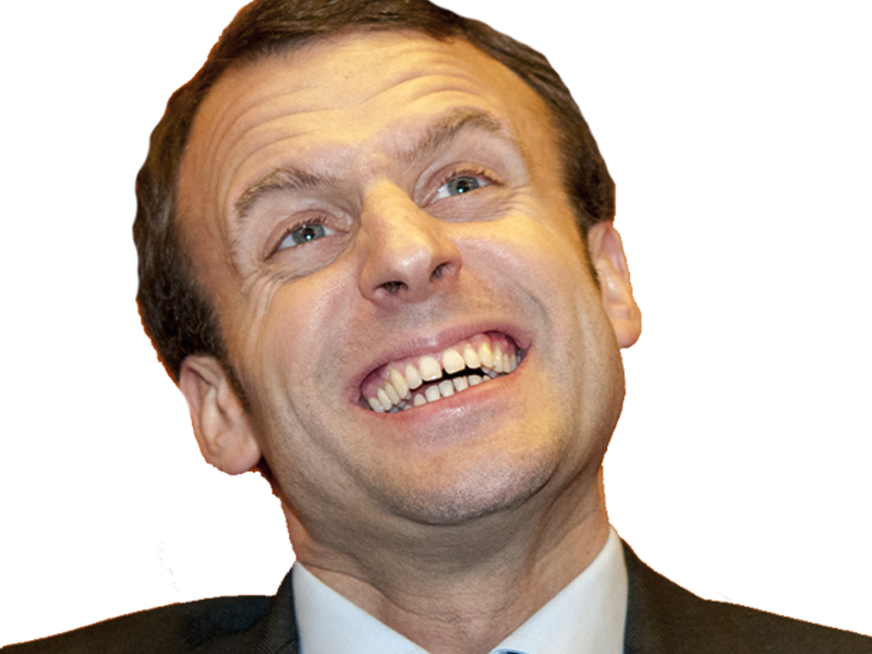 United Politician Emmanuel Macron Face States Facial PNG Image