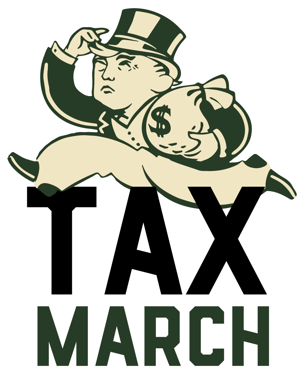 Art United March Trump Tax Against States PNG Image