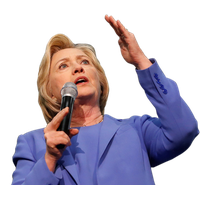 Microphone United Clinton Speaking Us States Hillary