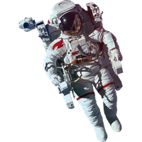 Floating Astronaut Free HQ Image PNG