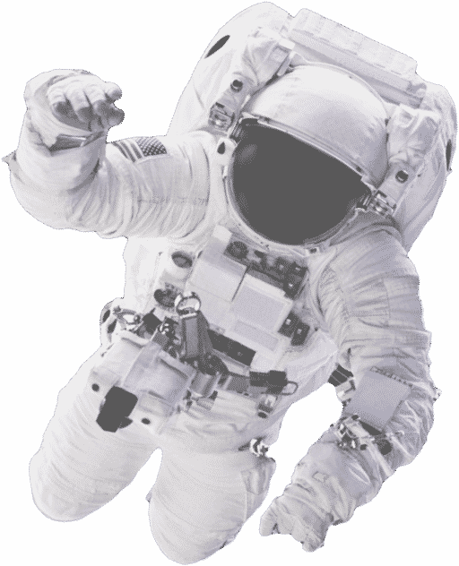 Floating Astronaut Free HQ Image PNG Image