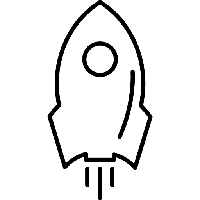 Realistic Rocket PNG Free Photo
