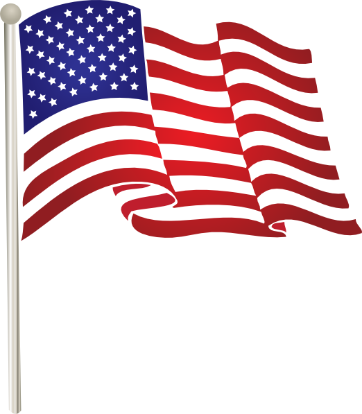 America Flag Png Pic Transparent PNG Image