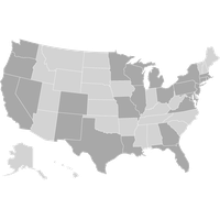 Usa map Transparent PNG Image
