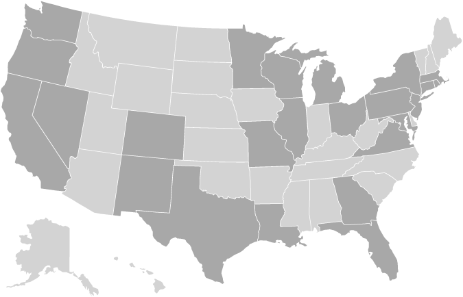 Usa map Transparent PNG Image