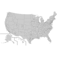 Usa map Transparent PNG Image