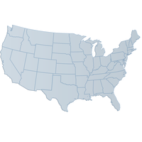 Usa map PNG