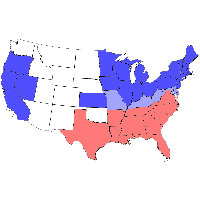 Usa map PNG