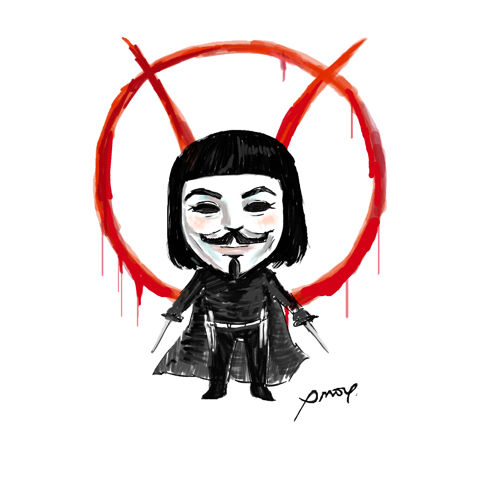 V For Vendetta Transparent PNG Image