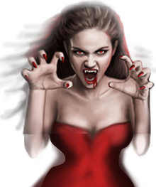 Vampire Transparent PNG Image
