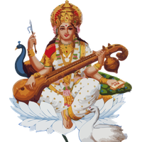 Vasant Panchami Veena String Instrument Indian Musical Instruments For Happy Ecards PNG Image