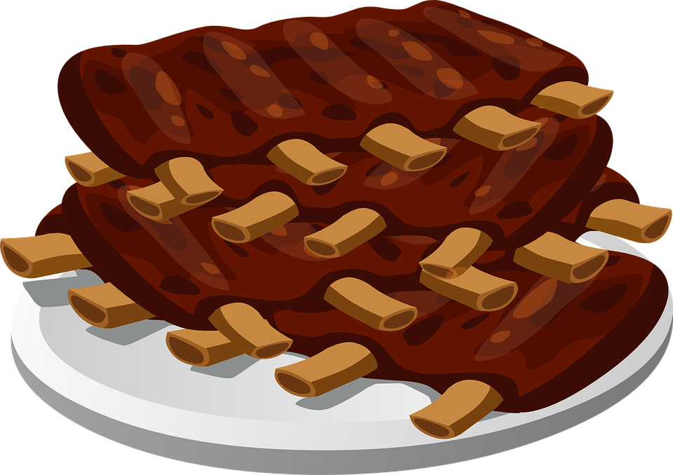 Barbecue Vector Plate Free Download Image PNG Image