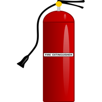 Fire Extinguisher Vector Free Clipart HD PNG