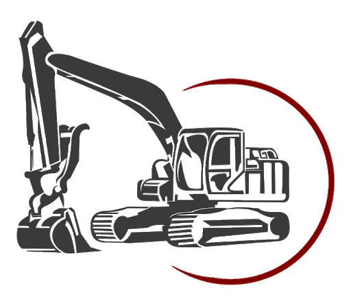 Vector Silhouette Excavator HQ Image Free PNG Image