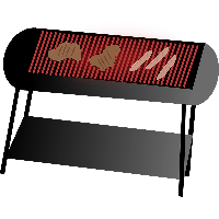 Barbecue Vector Grill Download Free Image PNG