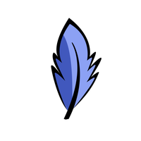 Blue Feather Vector Pic PNG Free Photo PNG