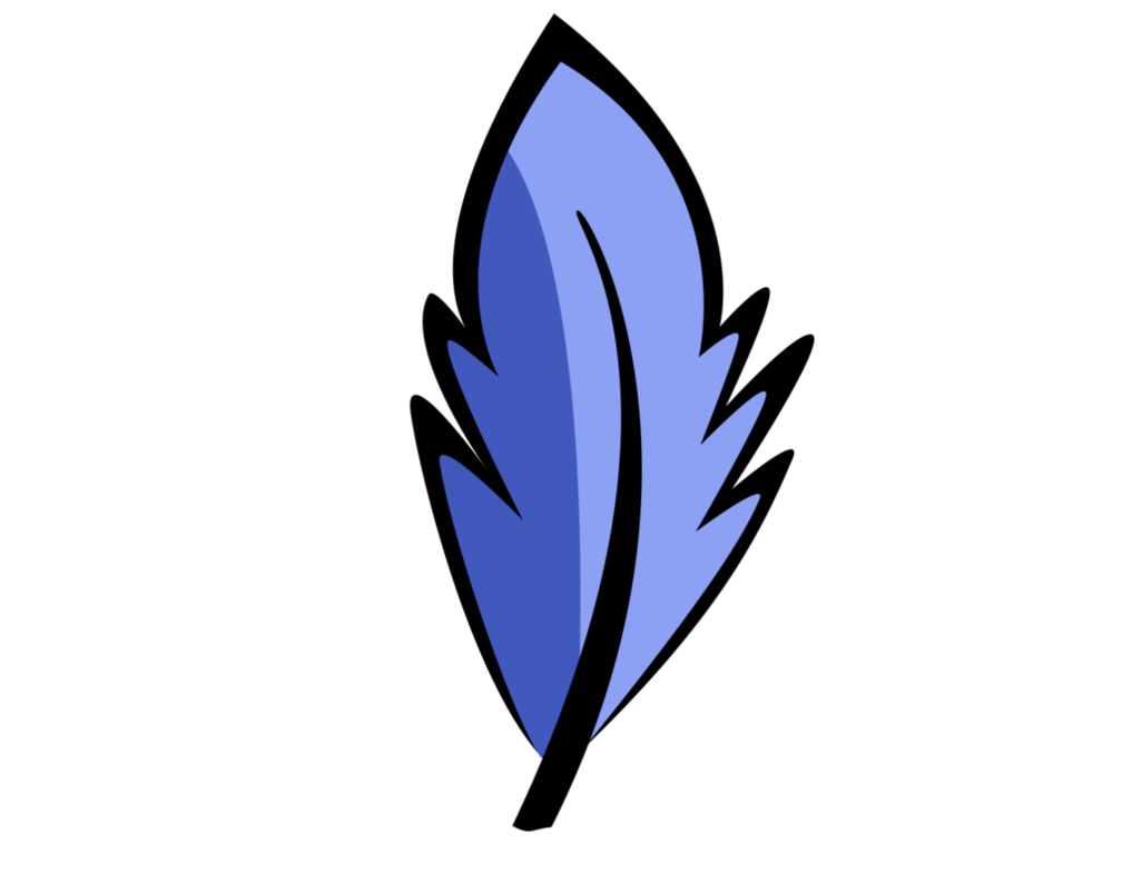 Blue Feather Vector Pic PNG Free Photo PNG Image