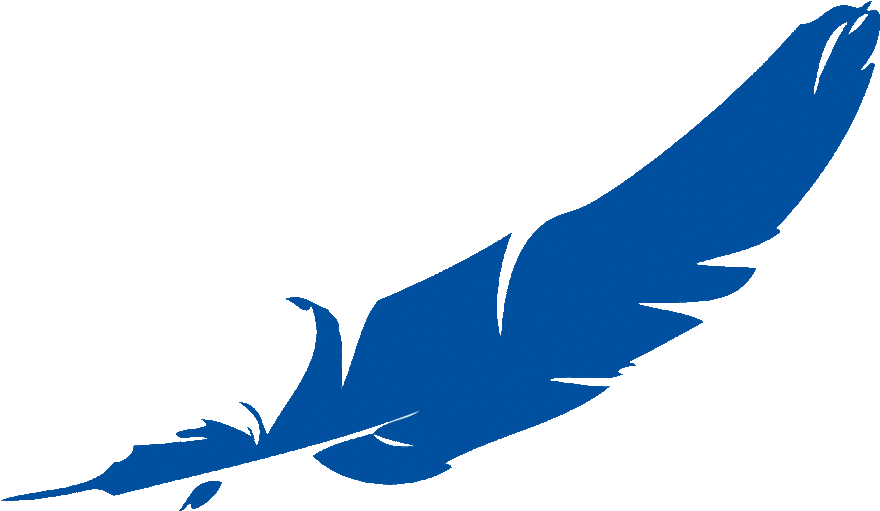 Blue Feather Vector Free Download PNG HD PNG Image