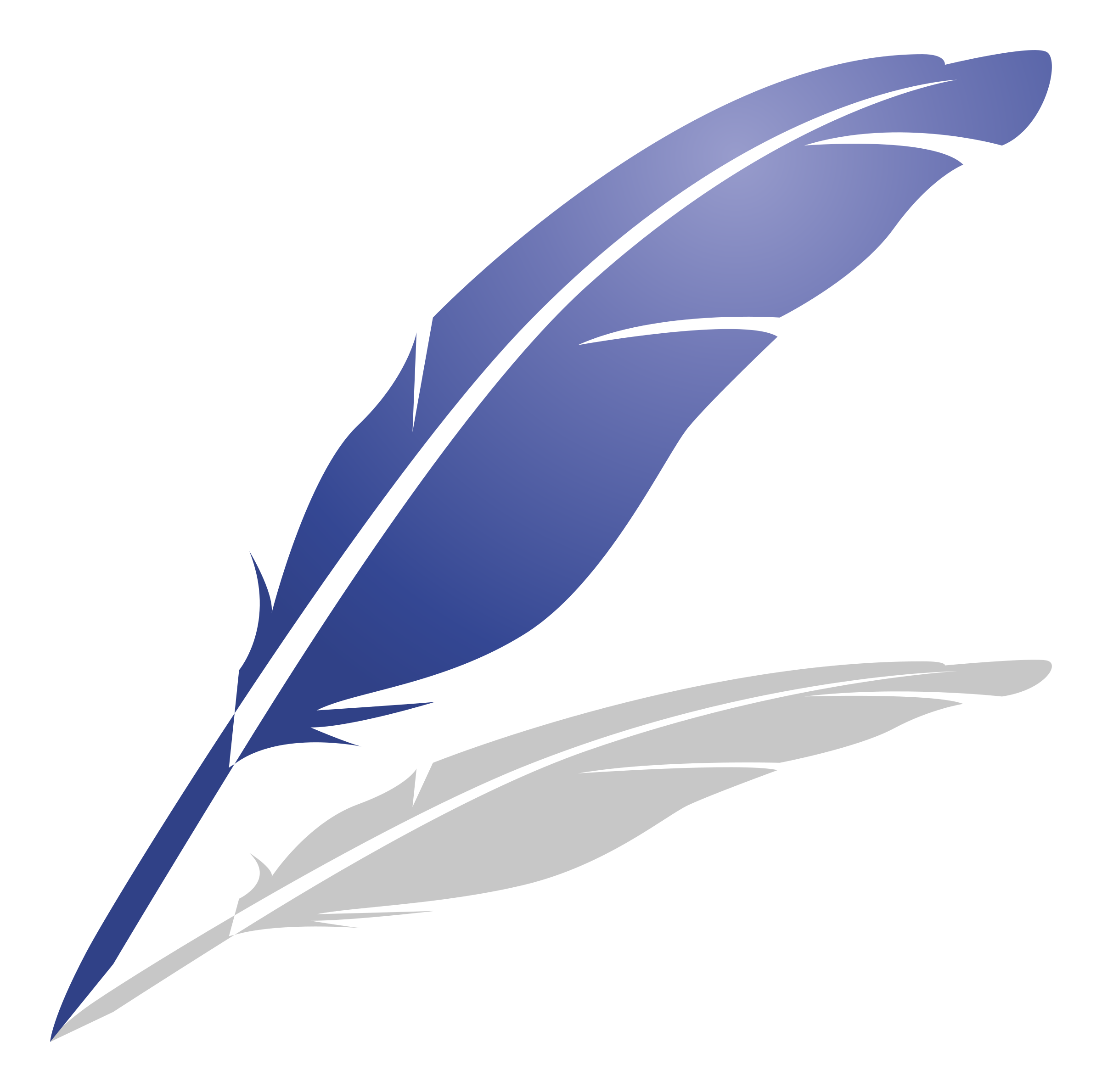 Blue Feather Vector Free HQ Image PNG Image