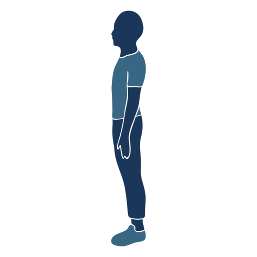 Standing Boy Vector Free HQ Image PNG Image