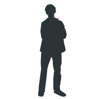 Standing Boy Vector Download HQ PNG