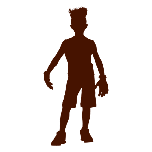 Standing Boy Vector Download HQ PNG Image