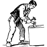 Vector Hammer Carpenter PNG File HD