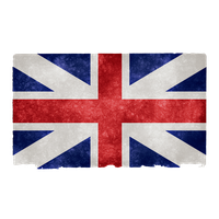 Union Flag Vector Grunge British PNG
