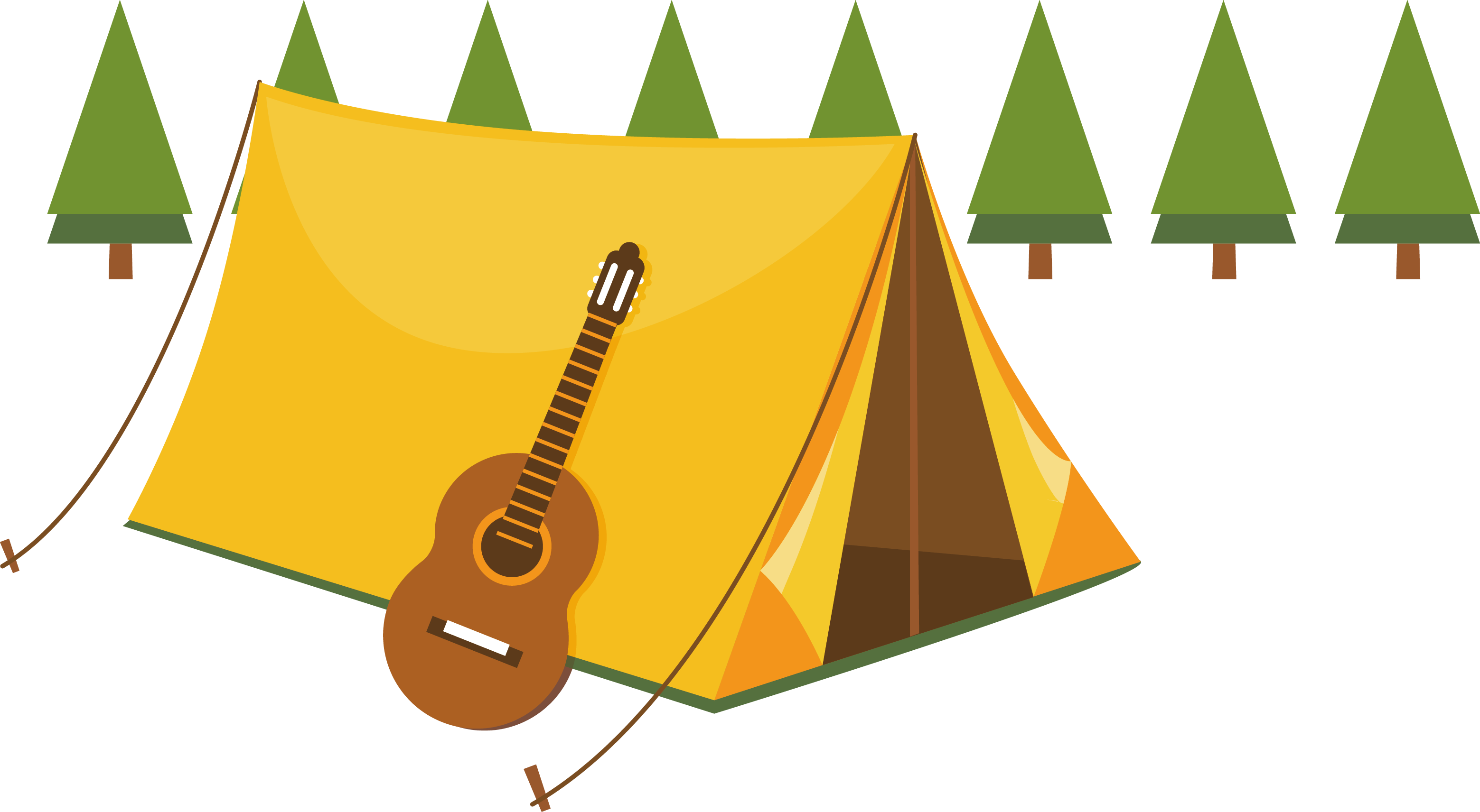 Vector Tent Camp Free Download PNG HD PNG Image