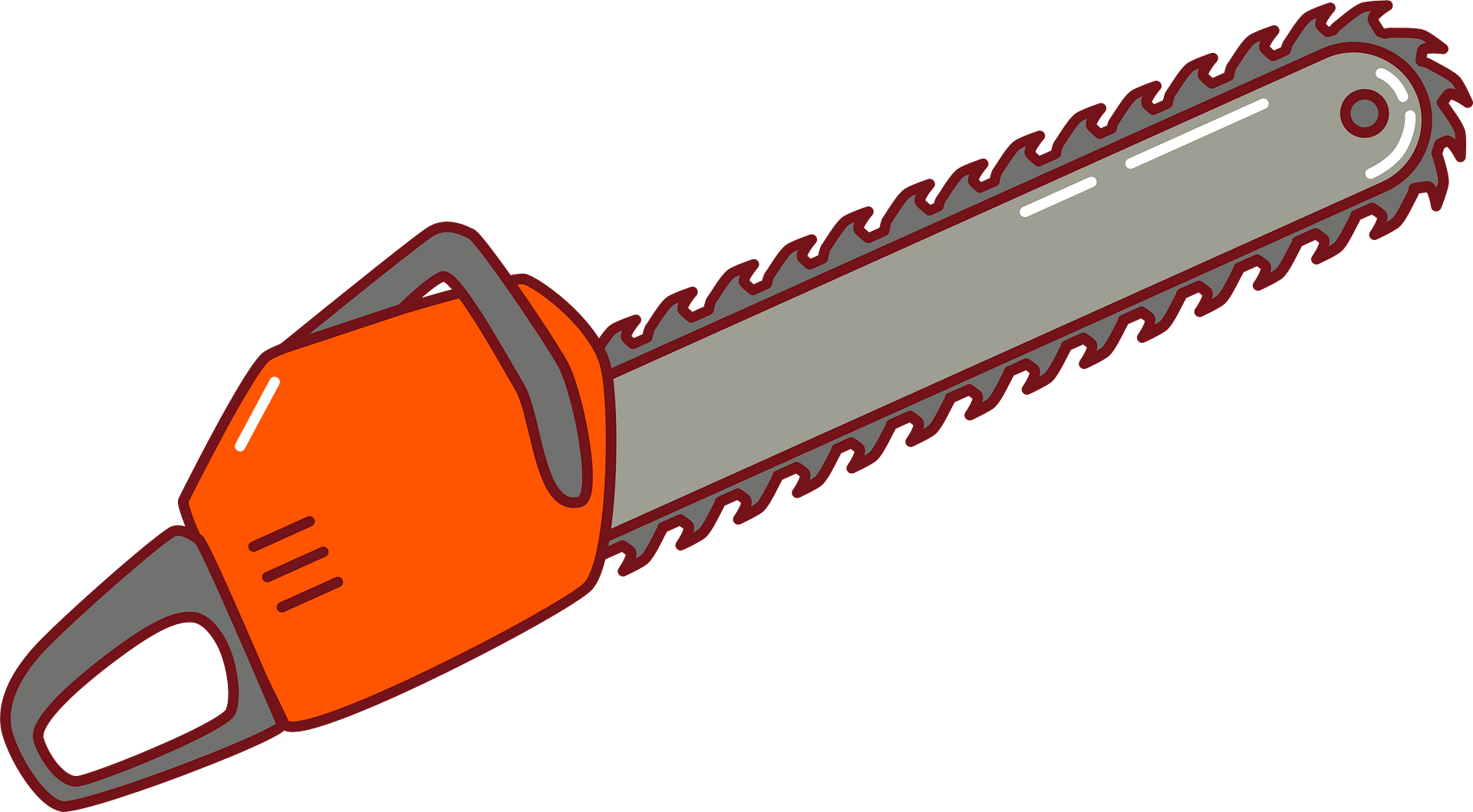 Chainsaw Vector Free PNG HQ PNG Image