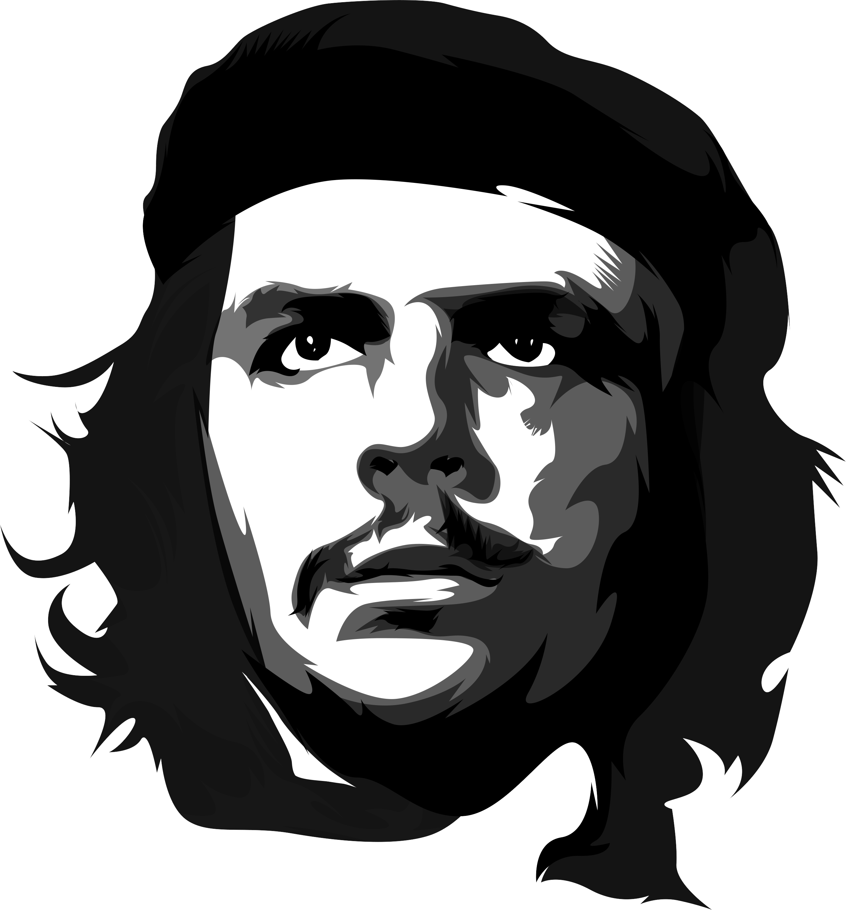 Guevara Vector Che HD Image Free PNG Image