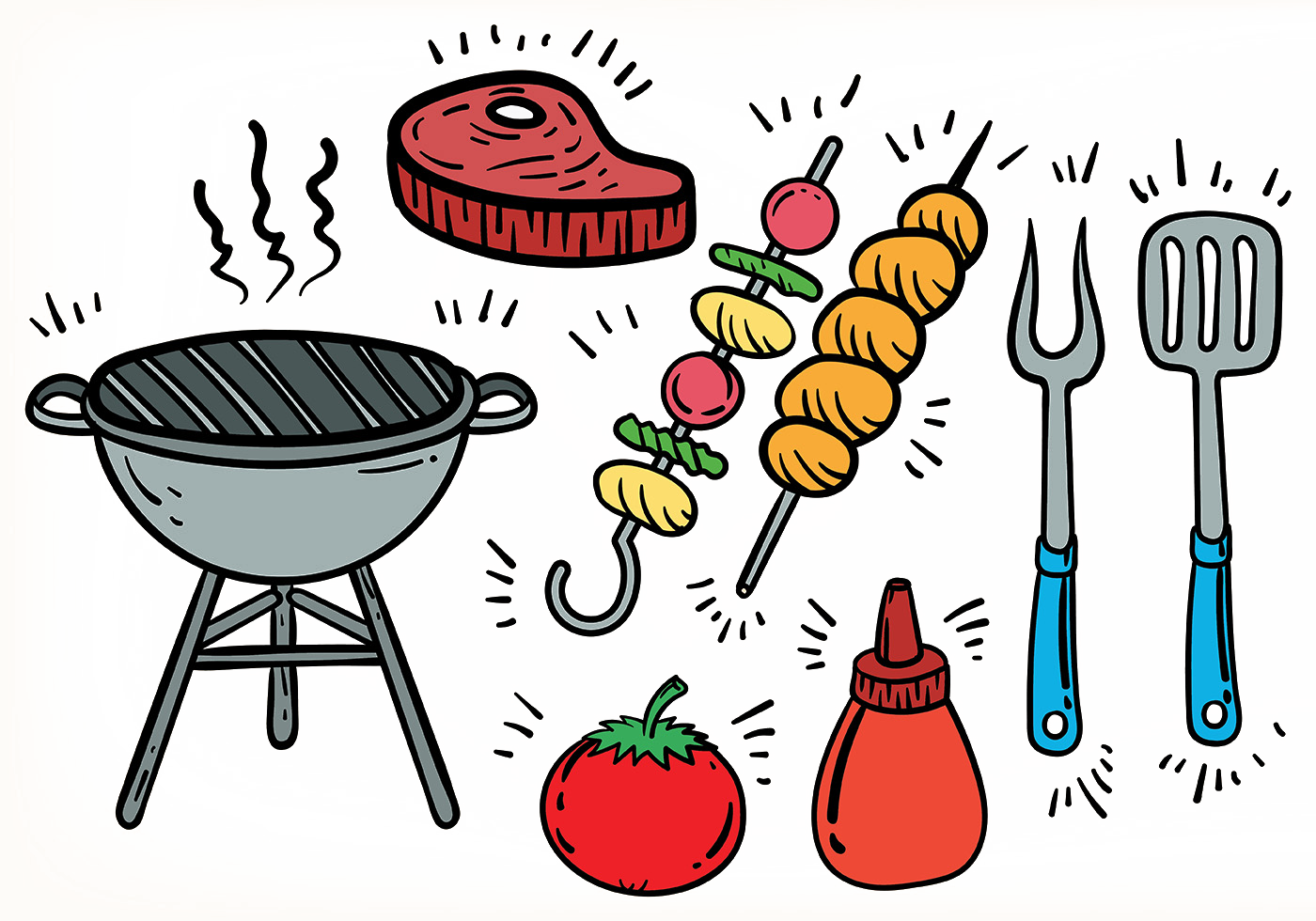 Vector Bbq Free Download Image PNG Image