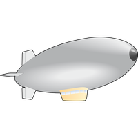 Vector Pic Airship Free Download Image