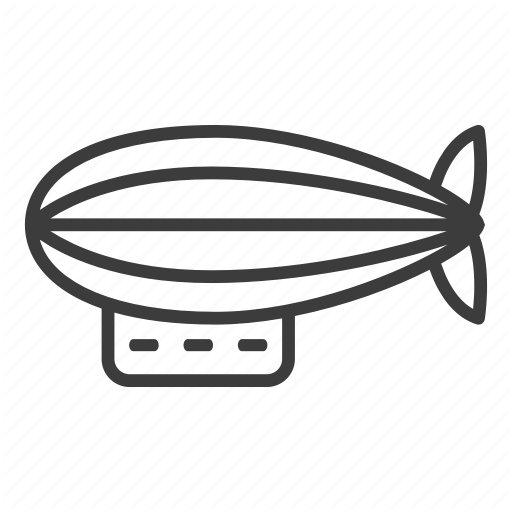 Vector Airship PNG Download Free PNG Image