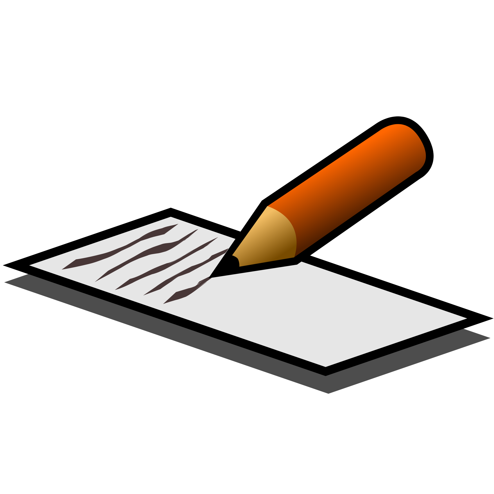 writing a list clipart