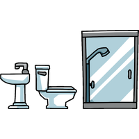 Bathroom Vector PNG Download Free