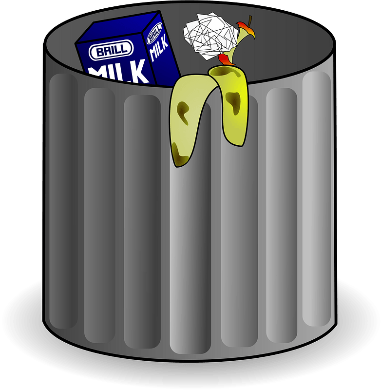 Vector Trash Can Garbage PNG Free Photo Transparent PNG Image