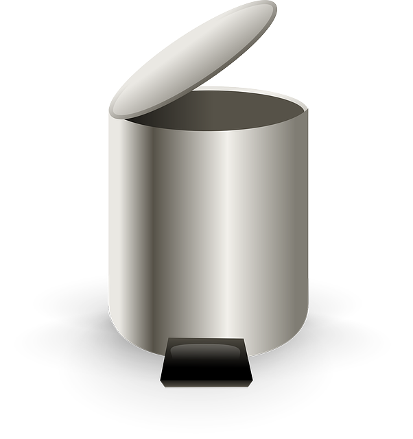 Vector Trash Pic Can Garbage PNG Image