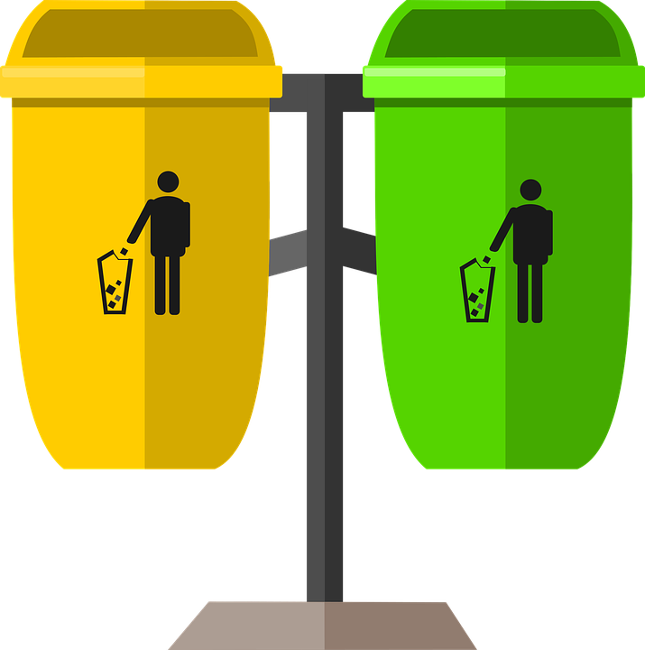 Vector Trash Can Garbage HD Image Free PNG Image