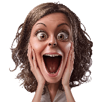 Funny Vector Portrait HD Image Free PNG