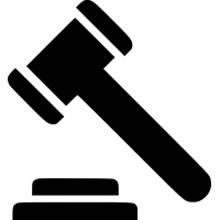 Gavel Vector Free Download PNG HD