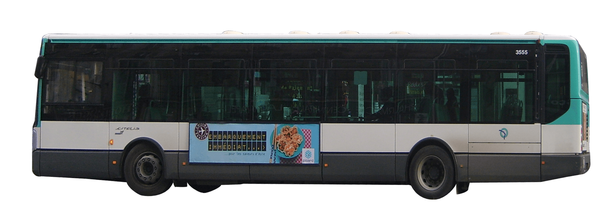 City Bus Free Clipart HD PNG Image
